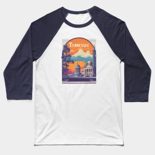 Tennessee Vintage Design Baseball T-Shirt